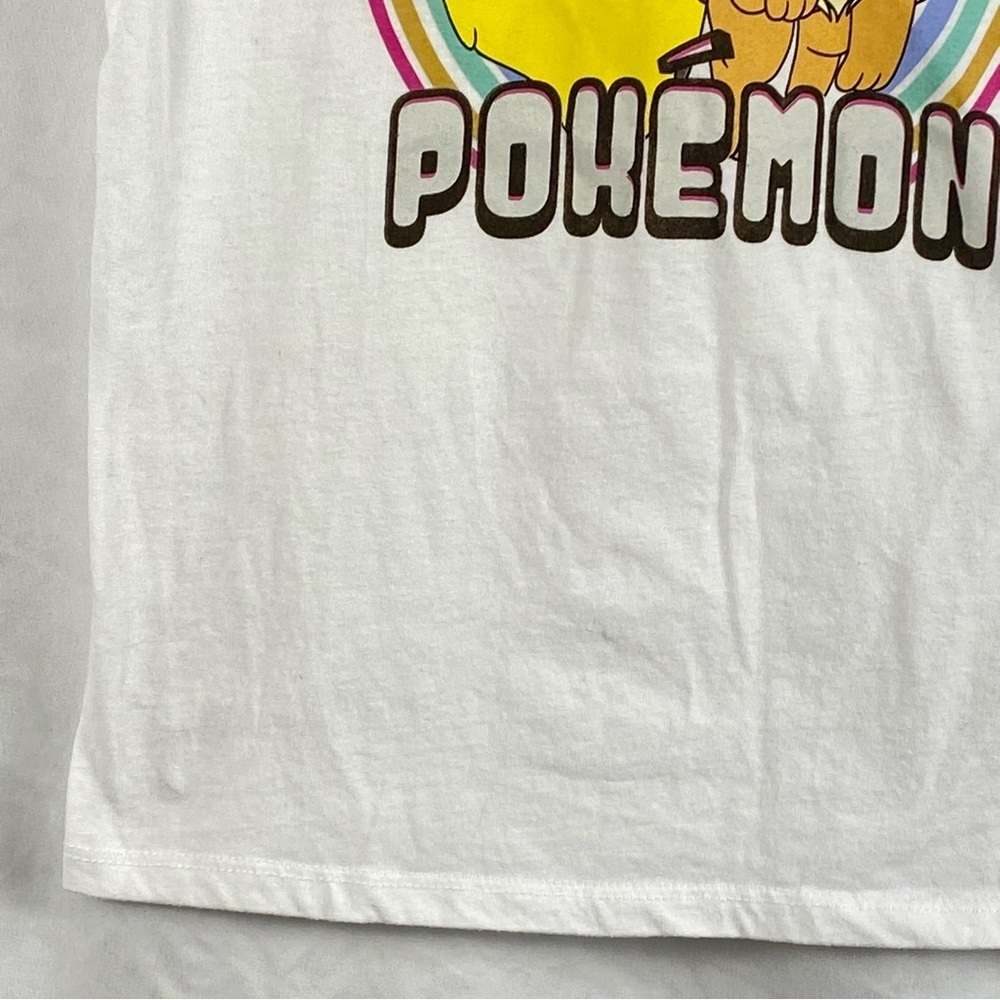 Pokemon Kids White T-Shirt Large 10/12 - Picture 12 of 16